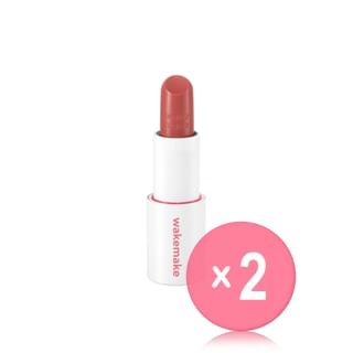 WAKEMAKE - Healthy Glow Balm Stick - 15 Colors 2pcs Bundle Set #11 Sunny Coral x 2 pcs