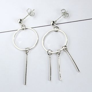 Cheermo Non Matching Earring Hoop And Bar Drop Earrings cheermo kopen in de aanbieding