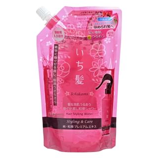 Kracie Ichikami Hair Styling Water Refill 375Ml kracie kopen in de aanbieding