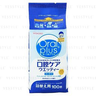 Wakodo Oral Plus Wet Tissue For Care Bottle Type Refill 100 Pcs wakodo kopen in de aanbieding