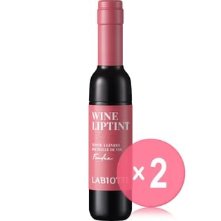 LABIOTTE - Chateau Wine Lip Tint Fondue - 8 Colors 2pcs Bundle Set #PK01 Anjou Pink x 2 pcs