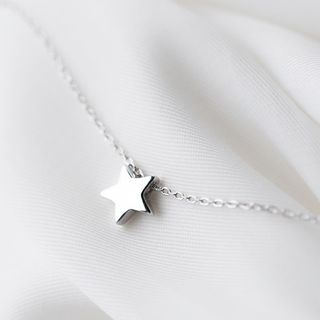 A Roch Sterling Silver Star Pendant Necklace a roch kopen in de aanbieding