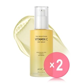 AVCA - True Brightening Vitamin C Spot Serum 2pcs Bundle Set 100ml x 2 pcs