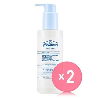 THE FACE SHOP - Dr. Belmeur Amino Clear pH-Balanced Foaming Gel Cleanser 2pcs Bundle Set 190ml x 2 pcs