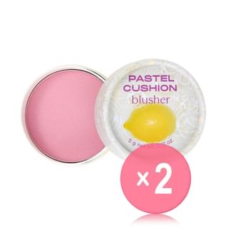 THE FACE SHOP - fmgt Pastel Cushion Blusher ACID Edition - 7 Colors 2pcs Bundle Set #07 Acid Lavender x 2 pcs