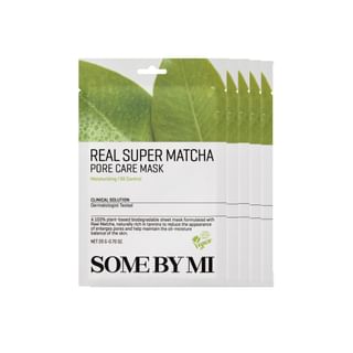 SOME BY MI - Real Care Mask Bundle Set - 10 Types 2024 Version - Super Matcha Pore