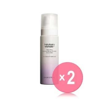 haruharu wonder - Black Rice Probiotics Barrier 2% NAD+ Serum Mist 2pcs Bundle Set 80ml x 2 pcs