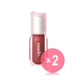 mude - Angel Hug Glaze - 10 Colors 2pcs Bundle Set #110 Plummy x 2 pcs
