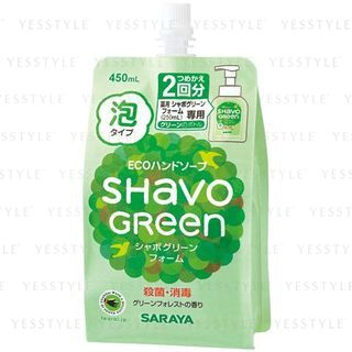 Saraya Shavo Green Hand Soap Foam Type Refill 450Ml saraya kopen in de aanbieding Saraya Shavo Green Hand Soap Foam Type Refill 450Ml saraya kopen in de aanbieding