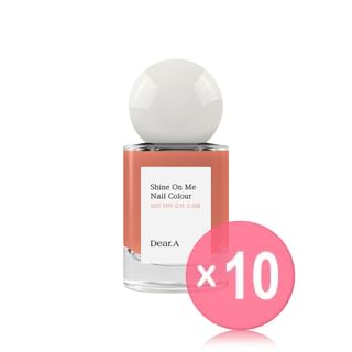 Dear.A - Shine On Me Nail Colour - 35 Colors 10pcs Bundle Set #SE07 Touch Of Spring x 10 pcs