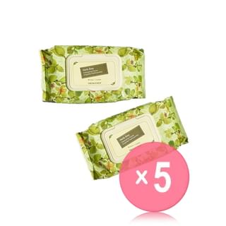 THE FACE SHOP - Herb Day Cleansing Tissue 5pcs Bundle Set 70sheets x 5 pcs