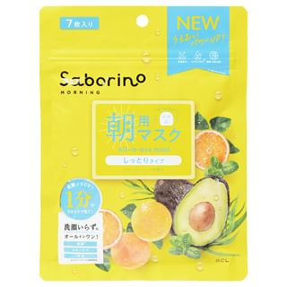 BCL Saborino Morning Mask - 7pcs - Fruity Herbal