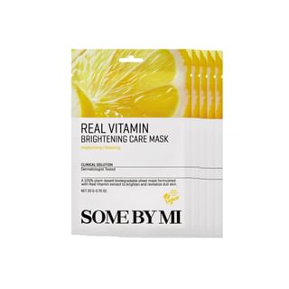 SOME BY MI - Real Care Mask Bundle Set - 10 Types 2024 Version - Vitamin Brightening