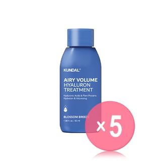 KUNDAL - Airy Volume Hyaluron Treatment Mini 5pcs Bundle Set 50ml x 5 pcs