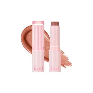 romand - &nd by romand Mellow Stick Cheek - 2 Colors VI01 Milk Lavender
