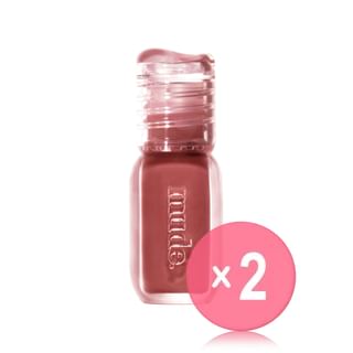 mude - Angel Hug Glaze Mini - 10 Colors 2pcs Bundle Set #110 Plummy x 2 pcs