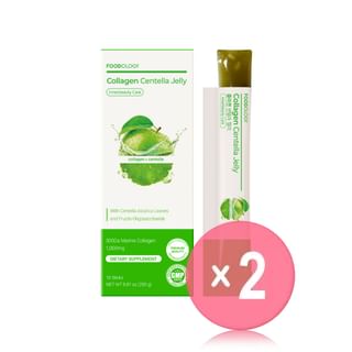 Collagen Centella Jelly 2pcs Bundle Set 25g x 10 sticks x 2 pcs