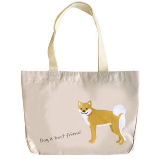 Shiba Insulated Shopping Tote Bag (Brown) 41.5×21×29.5cm