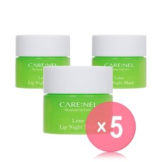 CARE:NEL - Lime Lip Night Mask Set 5pcs Bundle Set 5g x 3 pcs x 5 pcs