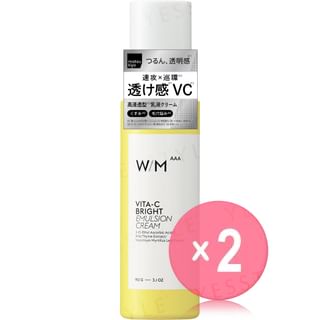 matsukiyo - W/M AAA Vita-C Bright Emulsion Cream 2pcs Bundle Set 90g x 2 pcs