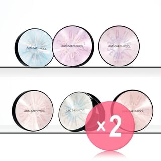 JUNG SAEM MOOL - Artist Eye Palette Core - 6 Types 2pcs Bundle Set Orange Brown x 2 pcs