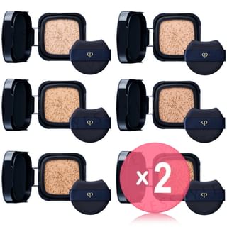 Cle de Peau Beaute - Radiant Cushion Foundation Dewy SPF 25 PA+++ 2pcs Bundle Set