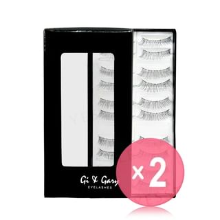 Gi & Gary - Professional Eyelashes Urban Chic Q03 2pcs Bundle Set 10 pairs x 2 pcs
