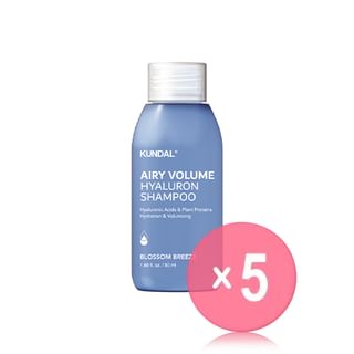 KUNDAL - Airy Volume Hyaluron Shampoo Mini 5pcs Bundle Set 50ml x 5 pcs