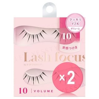 D-up - Lash Focus Volume Type 10 2pcs Bundle Set 2 pairs x 2 pcs
