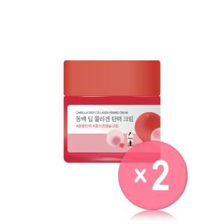 ROUND LAB - Camellia Deep Collagen Firming Cream 2pcs Bundle Set 50ml x 2 pcs