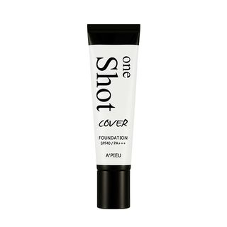 Apieu One Shot Cover Foundation Spf40 Pa 21 Light Beige 30Ml apieu kopen in de aanbieding Apieu One Shot Cover Foundation Spf40 Pa 21 Light Beige 30Ml apieu kopen in de aanbieding