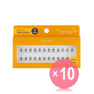 ccam bbak - Original Bold Eyelash 2 Points - 3 Types 10pcs Bundle Set 10mm x 10 pcs
