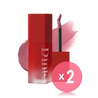 Dinto - Blurring Lip Veil Madame Butterfly Collection - 10 Colors 2pcs Bundle Set #104 Vivace x 2 pcs