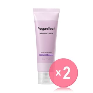 Verafect - Veganifect Ultra Nourishing Collagen Wrapping Mask 2pcs Bundle Set 2025 Version - 80ml x 2 pcs