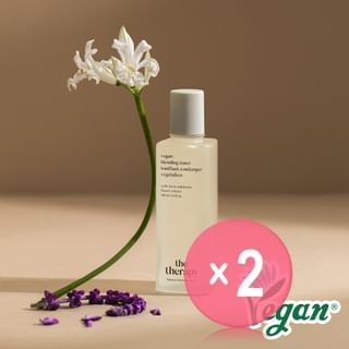 THE FACE SHOP - The Therapy Vegan Blending Toner 2pcs Bundle Set 180ml x 2 pcs