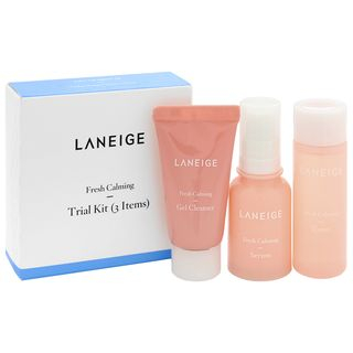 Laneige Fresh Calming Trial Kit Toner 25Ml Serum 10Ml Gel Cleanser 15Ml laneige kopen in de aanbieding Laneige Fresh Calming Trial Kit Toner 25Ml Serum 10Ml Gel Cleanser 15Ml laneige kopen in de aanbieding