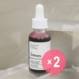 The Ordinary - AHA 30% + BHA 2% Peeling Solution 2pcs Bundle Set 30ml x 2 pcs