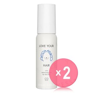 uka - Love Your Pechanko Hair Volumizing Mist For Thin Hair 2pcs Bundle Set 60ml x 2 pcs