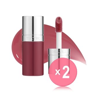 TIRTIR - Glow Pop Tinted Lip Oil - 8 Colors 2pcs Bundle Set #08 Hush Plum x 2 pcs