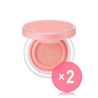 JUNG SAEM MOOL - Artist Cushion Blush Blur - 10 Colors 2pcs Bundle Set Peach Flush x 2 pcs