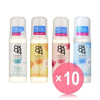 Kao - 8 x 4 Sarasara Switch Antiperspirant Roll On 10pcs Bundle Set