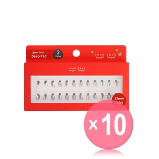 ccam bbak - Original Eyelash 2 Points - 13 Types 10pcs Bundle Set 12mm Thick x 10 pcs