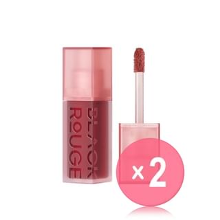 BLACK ROUGE - Double Layer Over Velvet Tint - 6 Colors 2pcs Bundle Set DL06 Woody Layer x 2 pcs