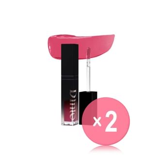 Dinto - Deep-Kissed Plumping Lip Enamel Peter & Wendy Collection - 8 Colors 2pcs Bundle Set #160 Euphoric Bell x 2 pcs