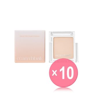 ccam bbak - Mood TOK Single Shadow Matte - 15 Colors 10pcs Bundle Set #M01 Soft Vanilla x 10 pcs