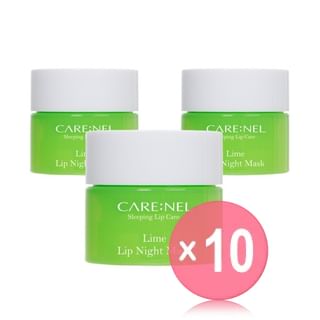 CARE:NEL - Lime Lip Night Mask Set 10pcs Bundle Set 5g x 3 pcs x 10 pcs