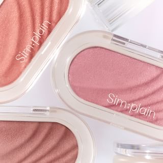 CLIO - SIM;PLAIN Gleam On Cheek - 5 Colors #002 Crème De Peach