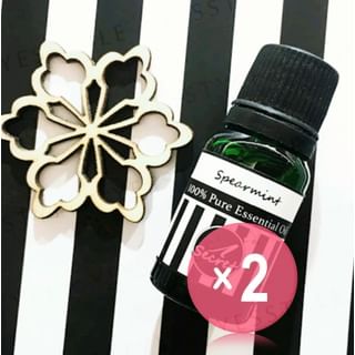 iSecret - Spearmint 100% Pure Essential Oil 2pcs Bundle Set 10ml x 2 pcs