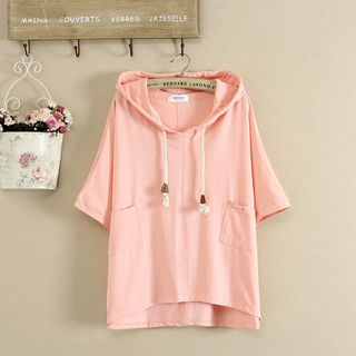 Angel Love Batwing Sleeve Hoodie angel love kopen in de aanbieding