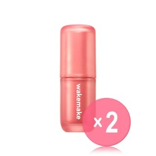WAKEMAKE - Water Blurring Layer Tint - 10 Colors 2pcs Bundle Set #12 Tulip Shower x 2 pcs